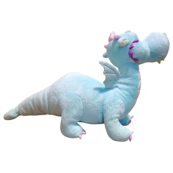 Disney Princess Sofia the First Crackle Dragon Plush 13" Blue Purple Sparkles - Picture 10 of 16